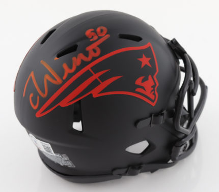 Javonte Williams Signed Broncos Eclipse Alternate Speed Mini Helmet  (Beckett)